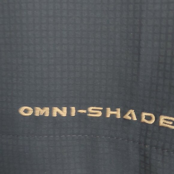 Men's Columbia PFG Omni-Shade Short Sleeve Button Down Shirt Size Large - Picture 5 of 5